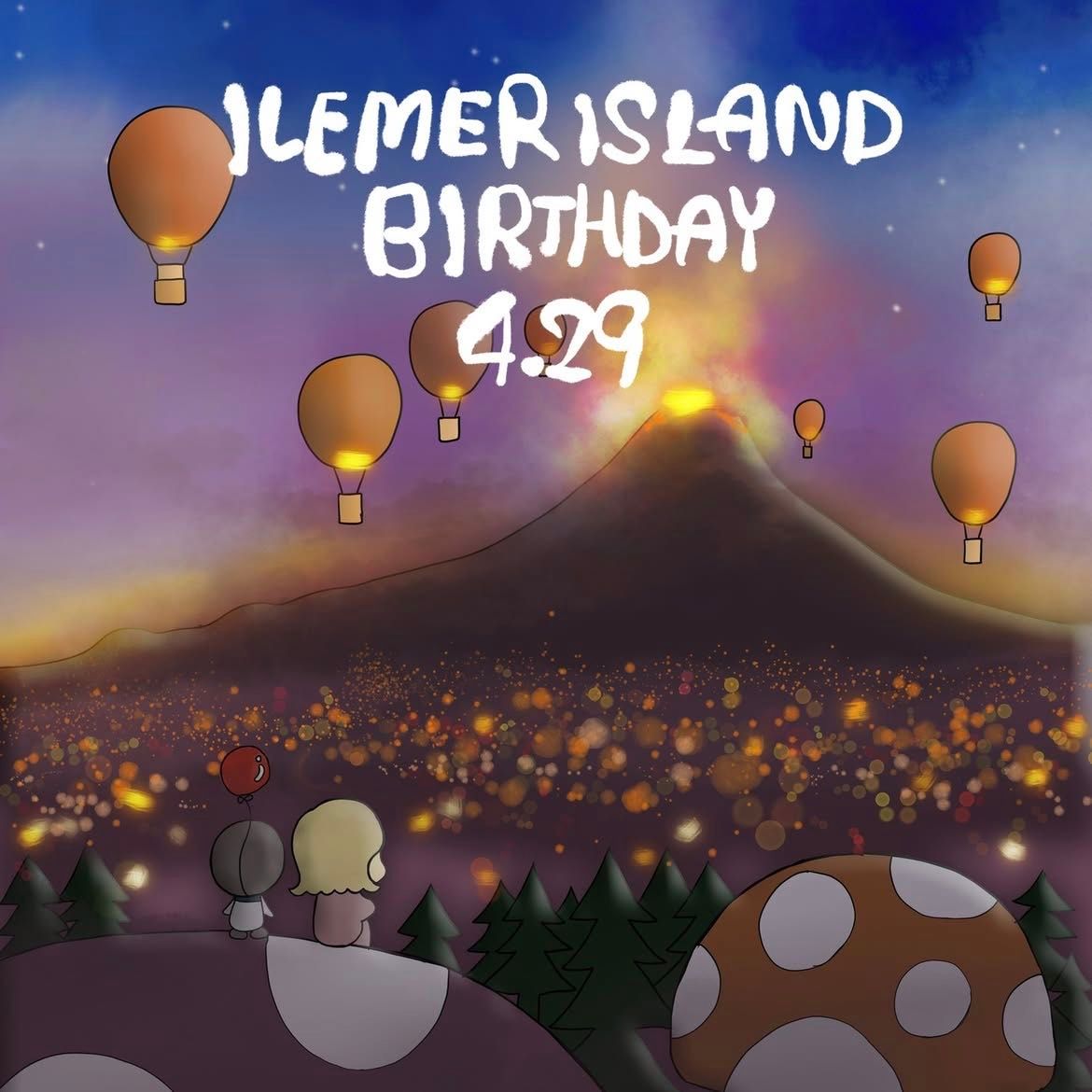 激レア限定☆ILEMER☆イルメール島 誕生祭☆HAPPY DOLL☆2020年