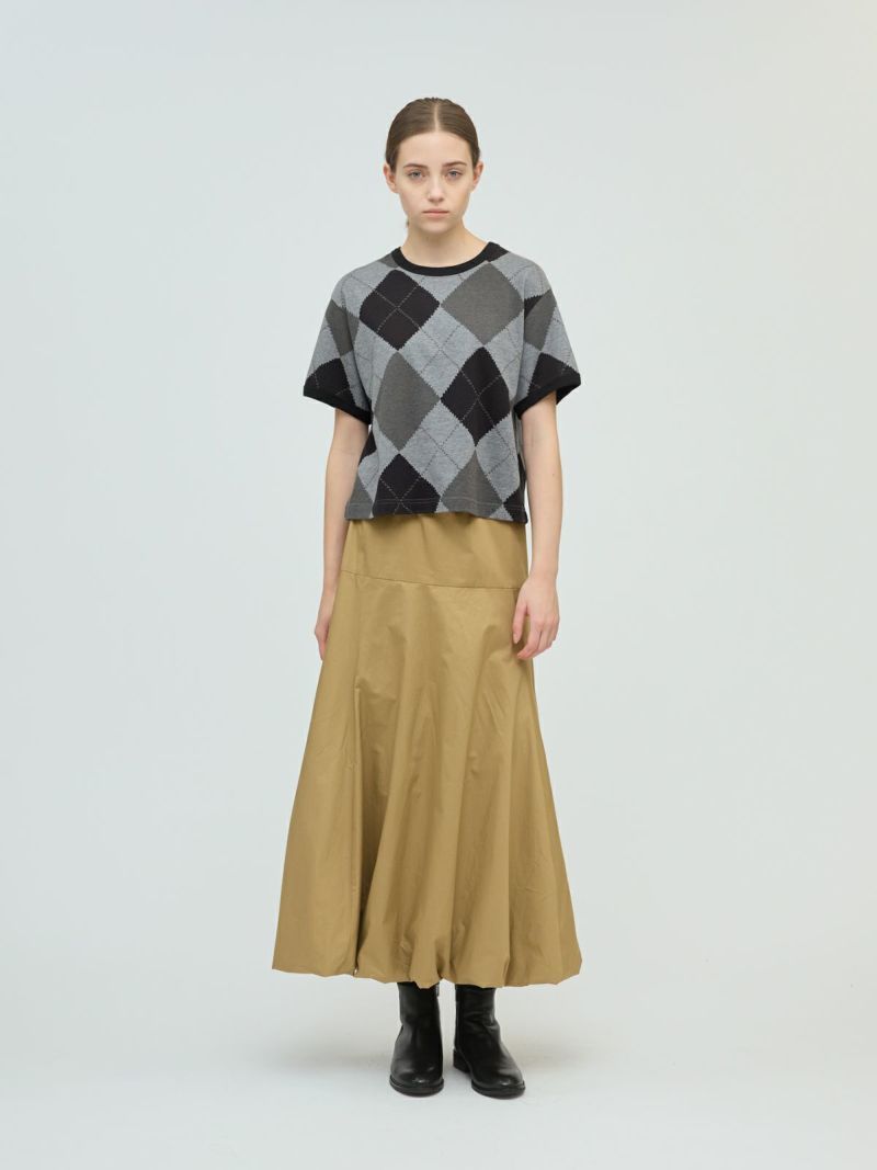 みずいろさま専用 mizuiro ind アーガイルプリントTシャツ｜ MARcourt ONLINE STORE