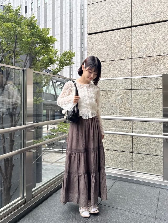 handmade♡♡ピアノ鍵盤柄 フリルツインヘアクリップ  モーヴピンク handmade♡♡ピアノ鍵盤柄 フリルツインヘアクリップ モーヴ