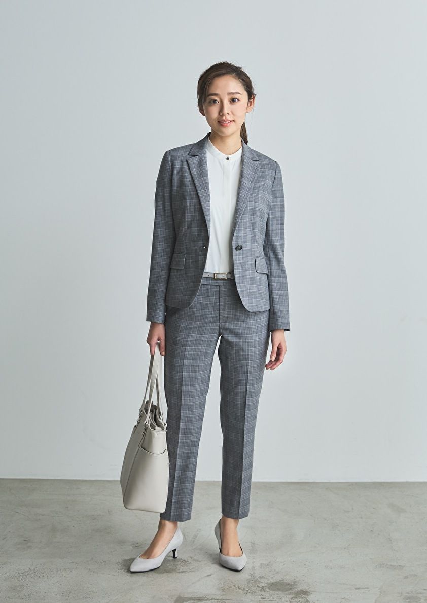 THE SUIT COMPANY she 夏用スーツ上下 COOL MAX 家庭洗濯機でホームケア可能！ COOLMAXで夏まで快適！【最新