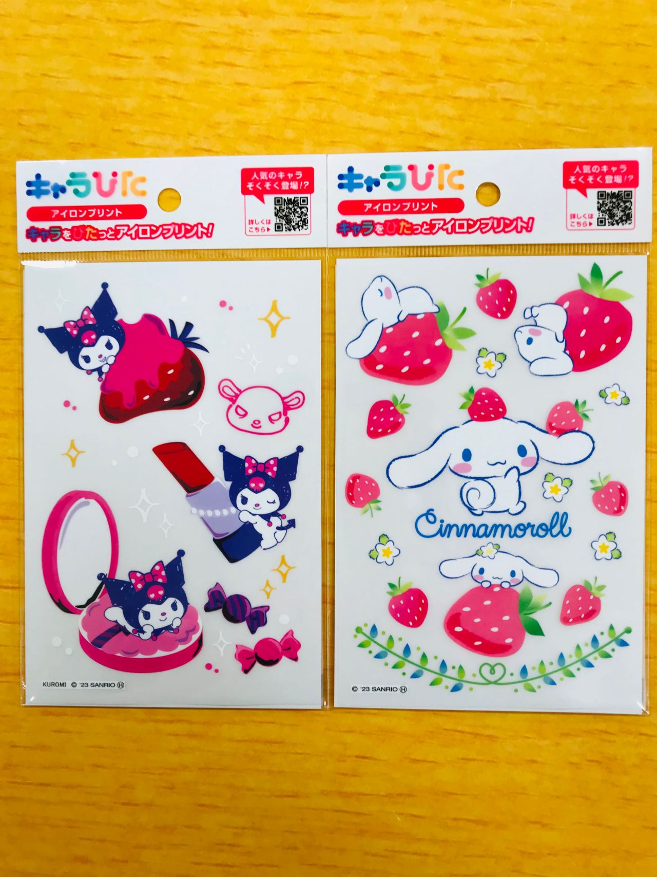 159 アニメキャラクター アイロンプリントシート クレヨンしんちゃん×サンリオキャラクターズ アイロンプリント