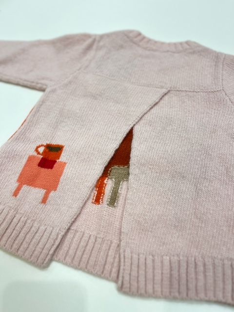 新品　ファミリア　パンツ　ポンチョ　ケープ　カーディガン　おくるみ　セットアップ tifana_1-240001108541
