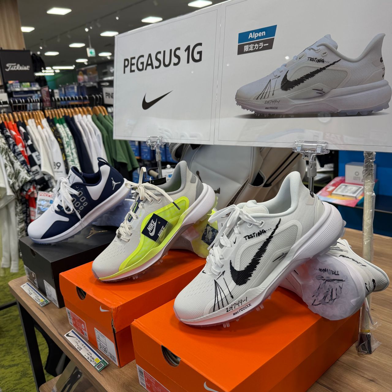 先行販売開始】ナイキ「ペガサス 1G」【新商品】 | ゴルフ5フジグラン
