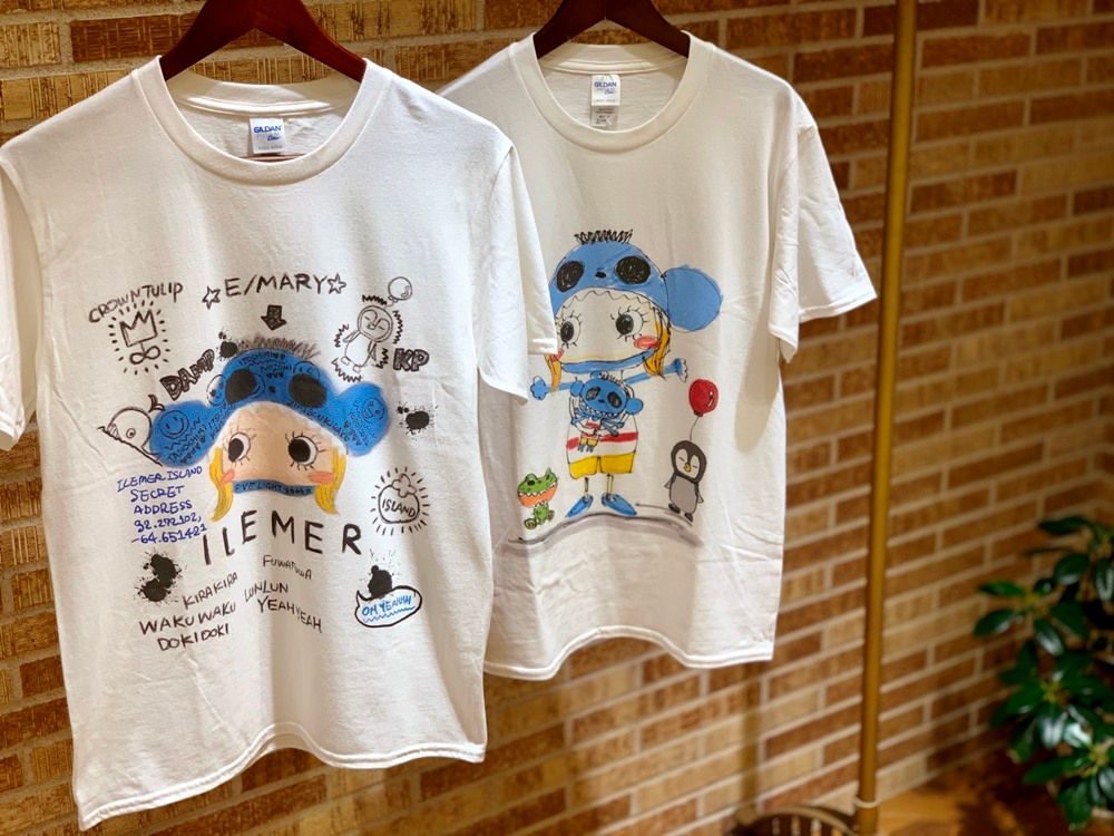 ☆ILEMER イルメール ハッピードール ハンドメイドTシャツオーダーページ☆ ☆ILEMER イルメール ハッピードール ハンドメイドTシャツ