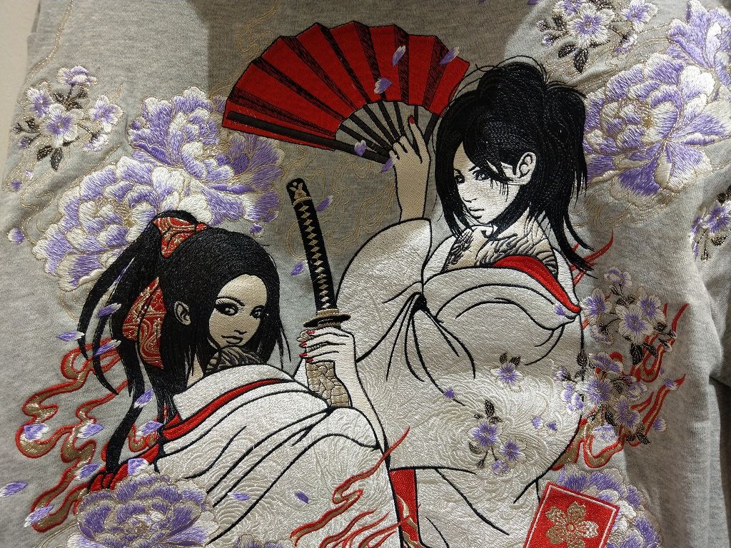 抜刀娘 別注 輿入れzipパーカー Csmen シーズメン 公式ショップブログ