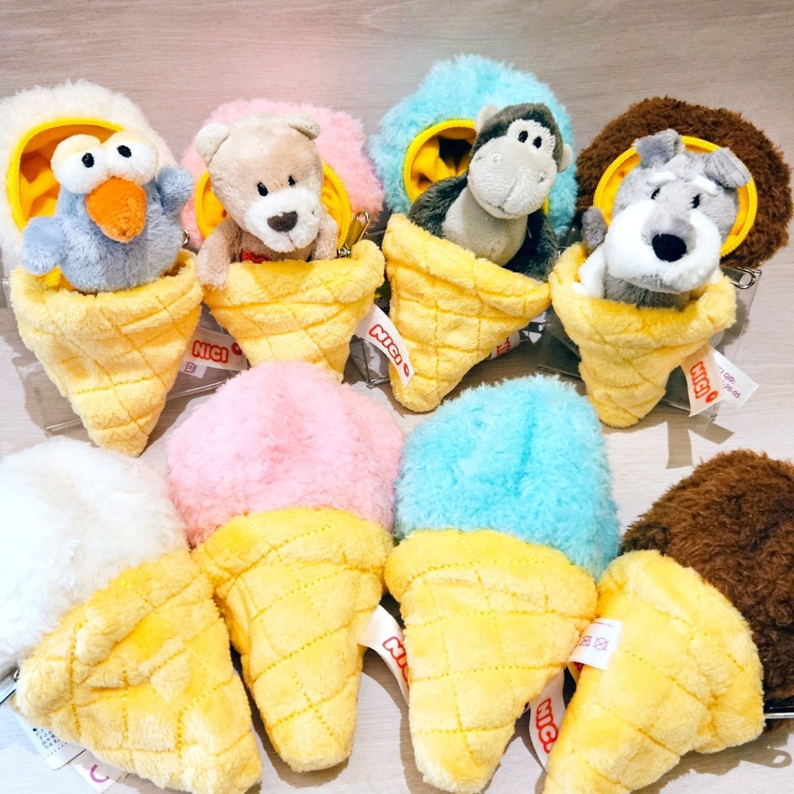 2026年6月新商品➀】NICI BB アイスクリームシリーズ | Rainbow
