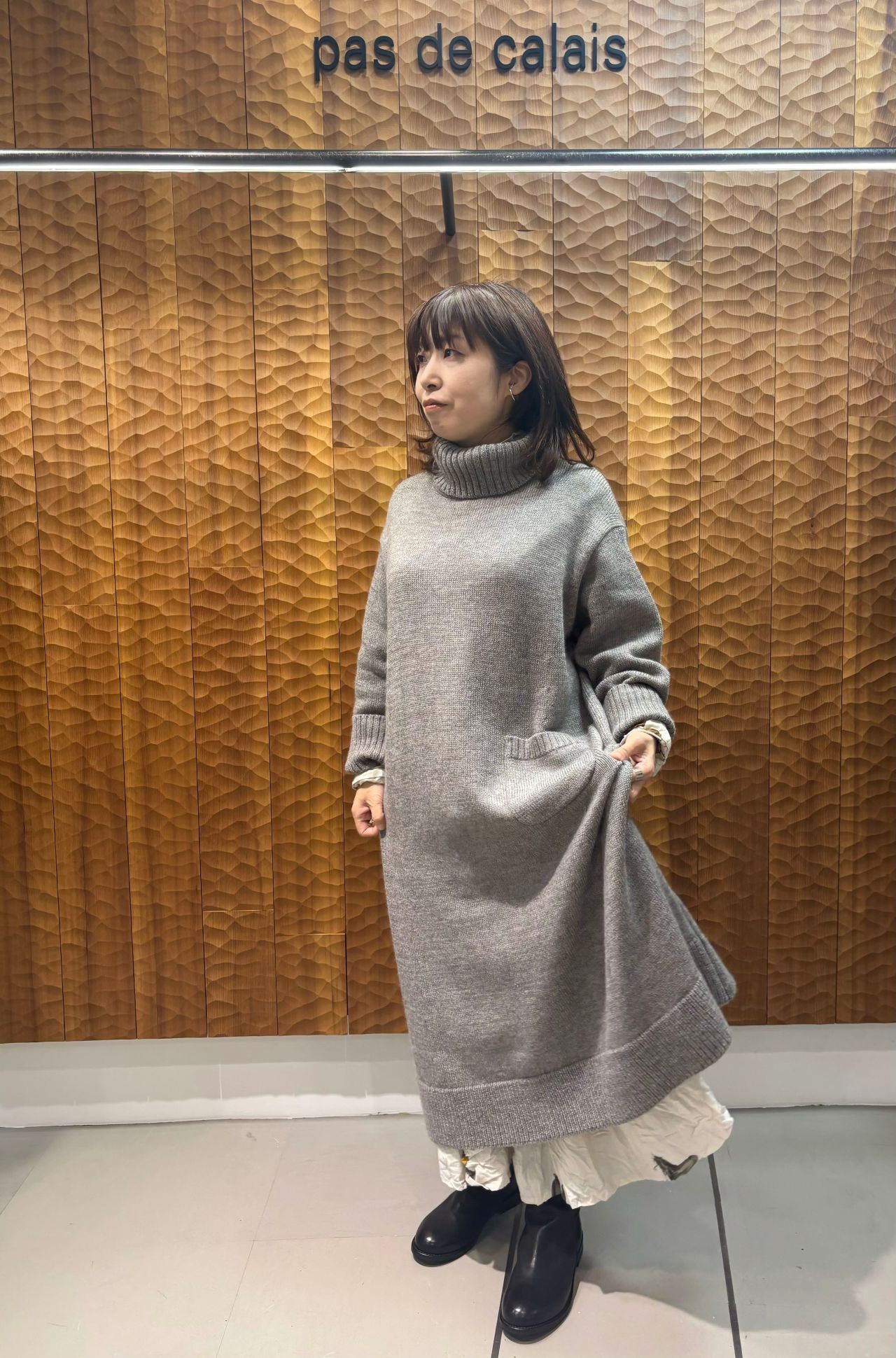 NEW】バルキッシュウールワンピース | 京都髙島屋店 | pas de calais 