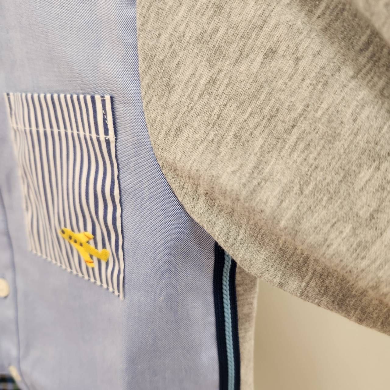 最終値下げ　ファミリア　飛行機　Ｔシャツ　100 飛行機に乗ってどこに行こうかな？｜ファミリア大阪髙島屋の公式