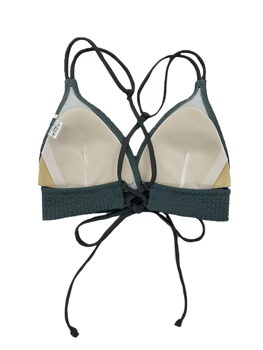 【新品、未使用】PEAK&PINE ワッフルニット素材ベアトップビキニ　9M 新作】ワッフルニット素材ベアトップビキニ/ベアキニ(258044)｜水着