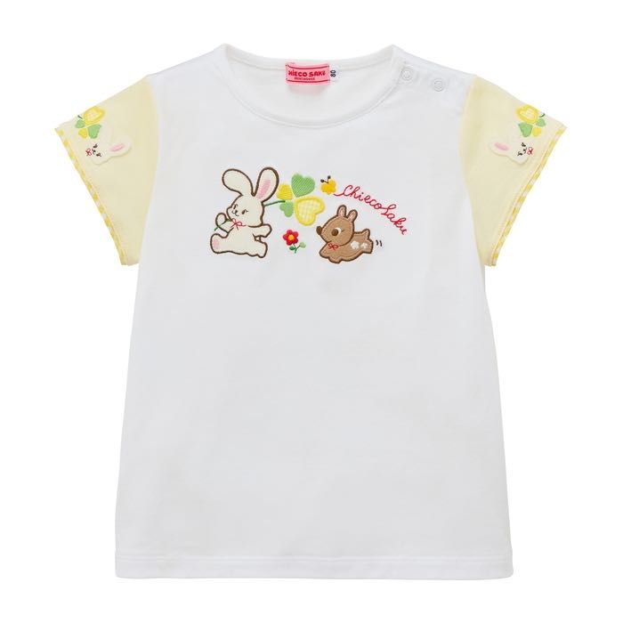 ミキハウス　チエコサク　8分袖Ｔシャツ チエコサク♡新作黄色シリーズ｜ミキハウスミキハウス 阪急うめだ本店