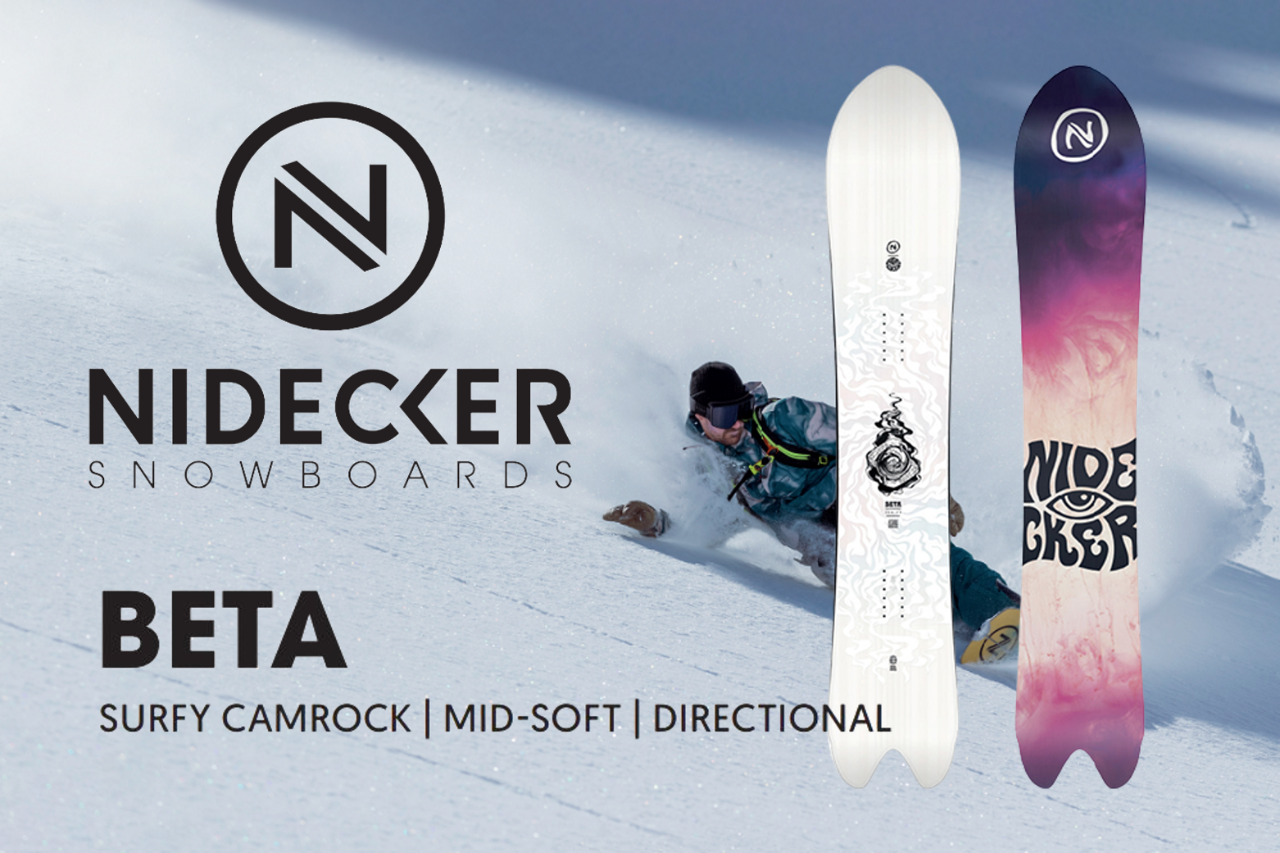 NIDECKER BETA 22-23 157cm（Snowboards）
