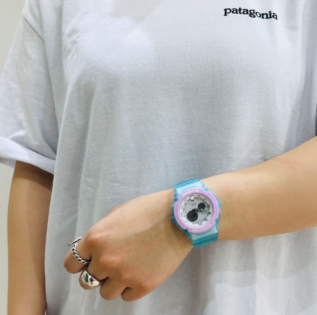 もっちゃん様　『新品』BABY-G  BGA-270-1ajf BABY-G】BGA-270シリーズ / BGA-270-1AJF （ブラック×ピンク