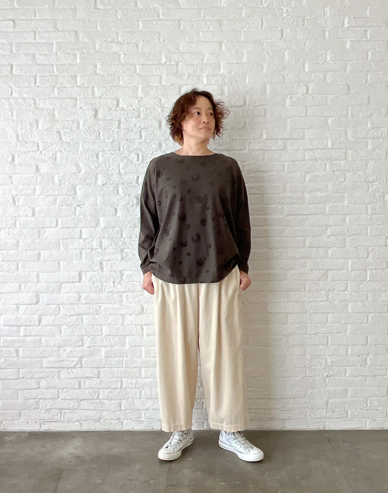 サッカーコール天 サルエルパンツ | pas de calais Online | pas de