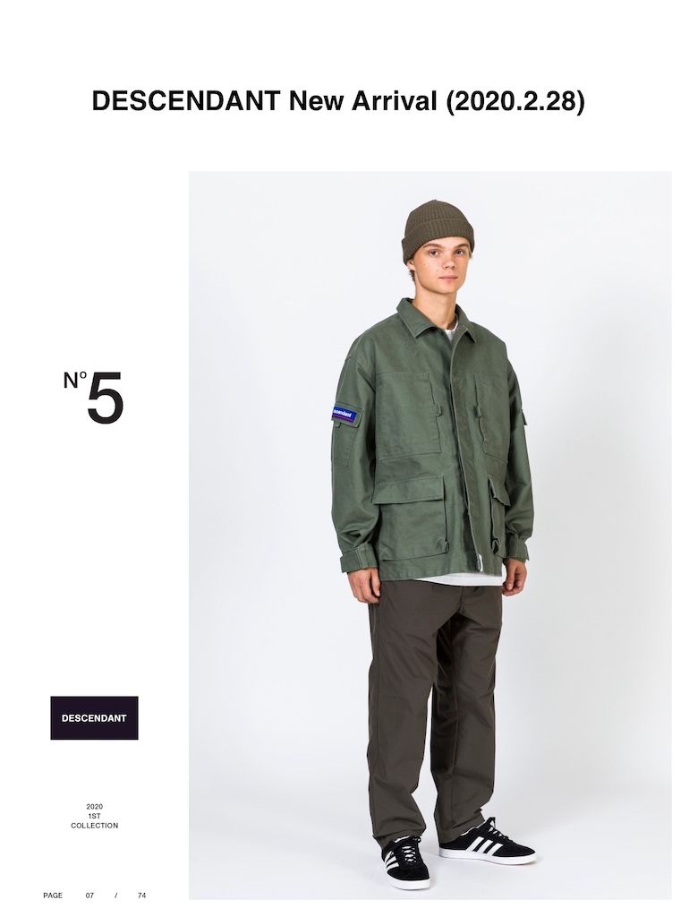 Descendant Dwu Work Jacket 2025 | www.applelady.ca