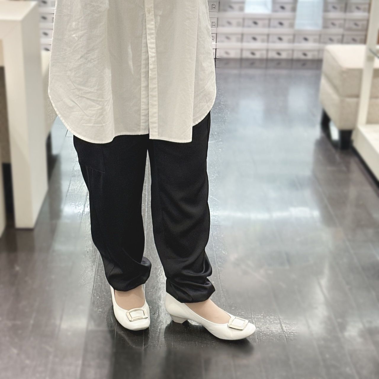 Lサイズ☆晴雨兼用バックルモチーフパン | GINZA WASHINGTON