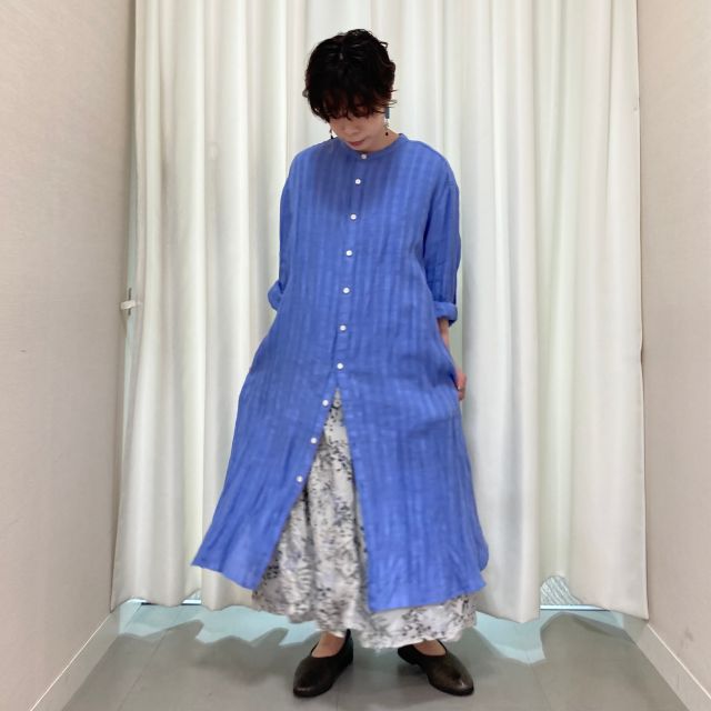 パドカレ✽リネンワンピース W POINT】フレンチリネン ワンピース | (パドカレ)公式