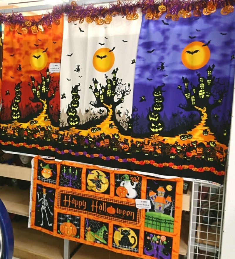 少数限定パネル ①　ハロウィン かわいい女の子パネル生地　　ハンドメイド 少数限定パネル ① ハート かわいい女の子パネル生地