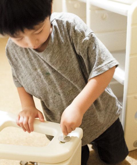 カーストレージラック』で、子どもたちも収納上手！！ | entre