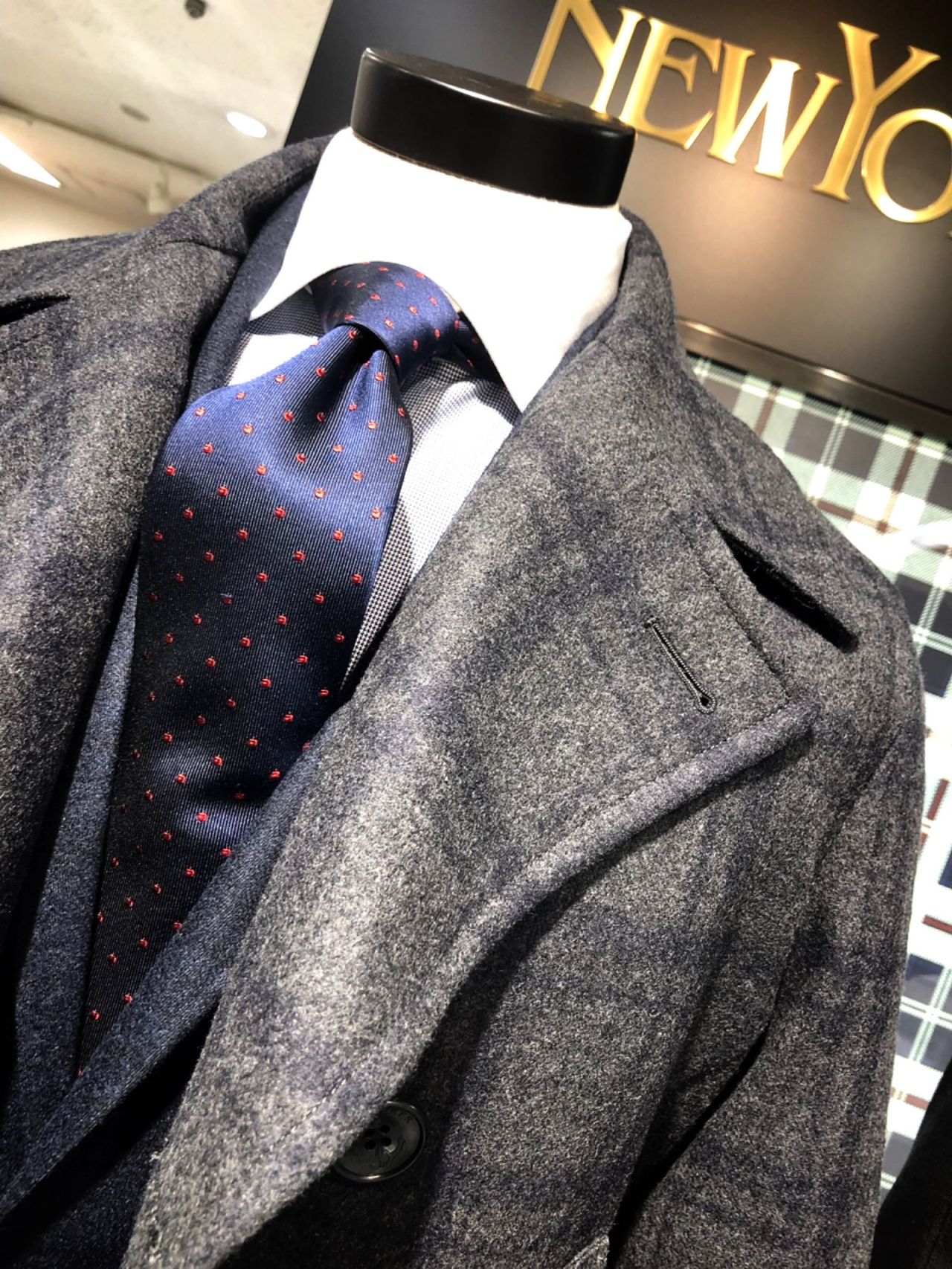 どんなテイストにも合うpコート 西武福井店 Men ニューヨーカー公式ショップブログ