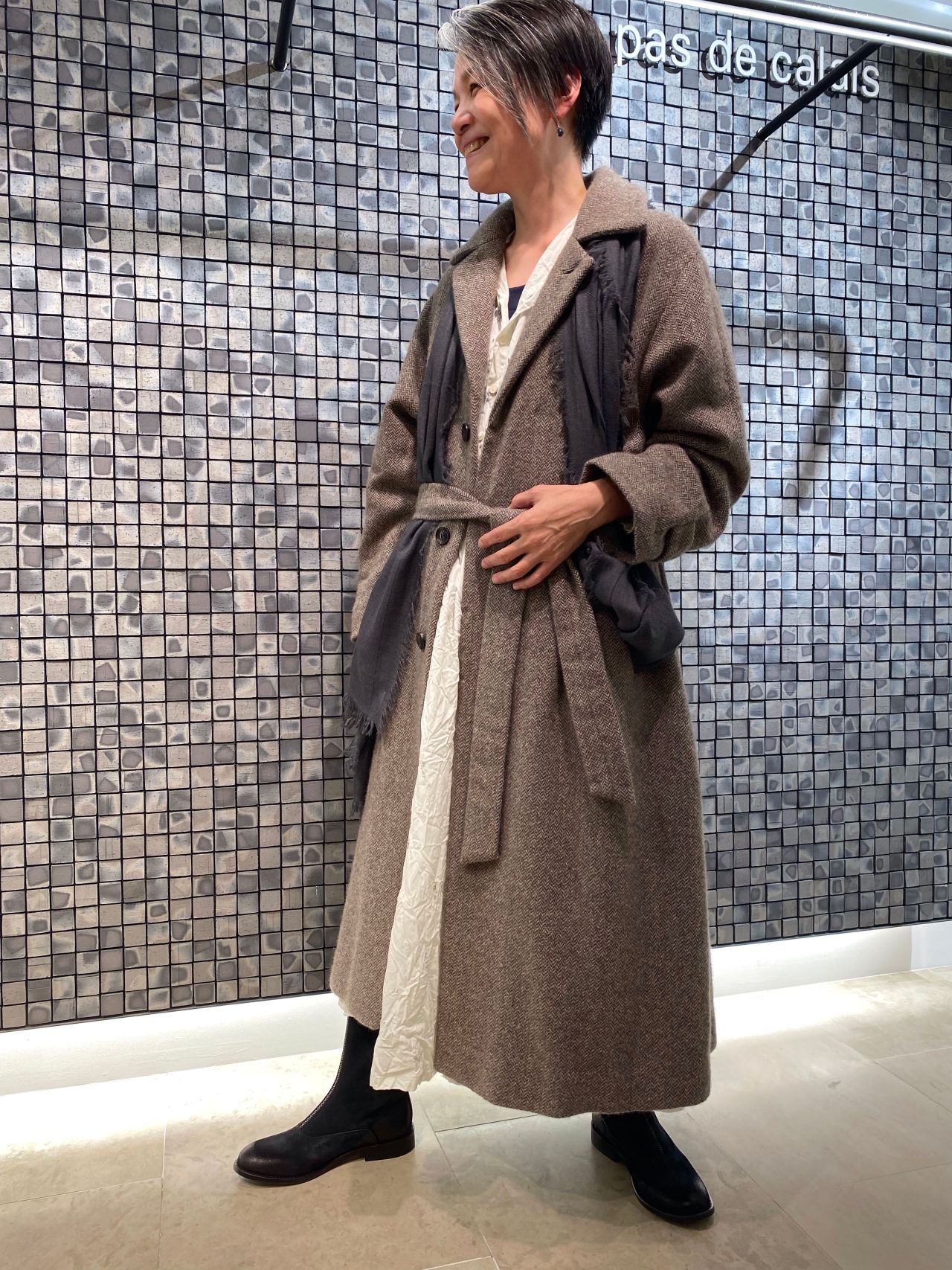 cashmere coat | 京王百貨店新宿店 | pas de calais | パドカレ 公式