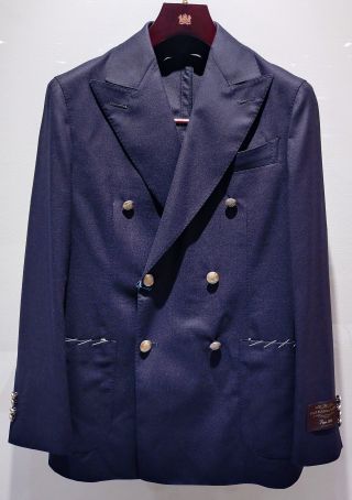 未使用級✨ロロピアーナ ベスト スーパー150 ネイビー オーダーメイド 日本製 Loro Piana スーツ メンズ 秋冬 新品 ロロピアーナ Super150s