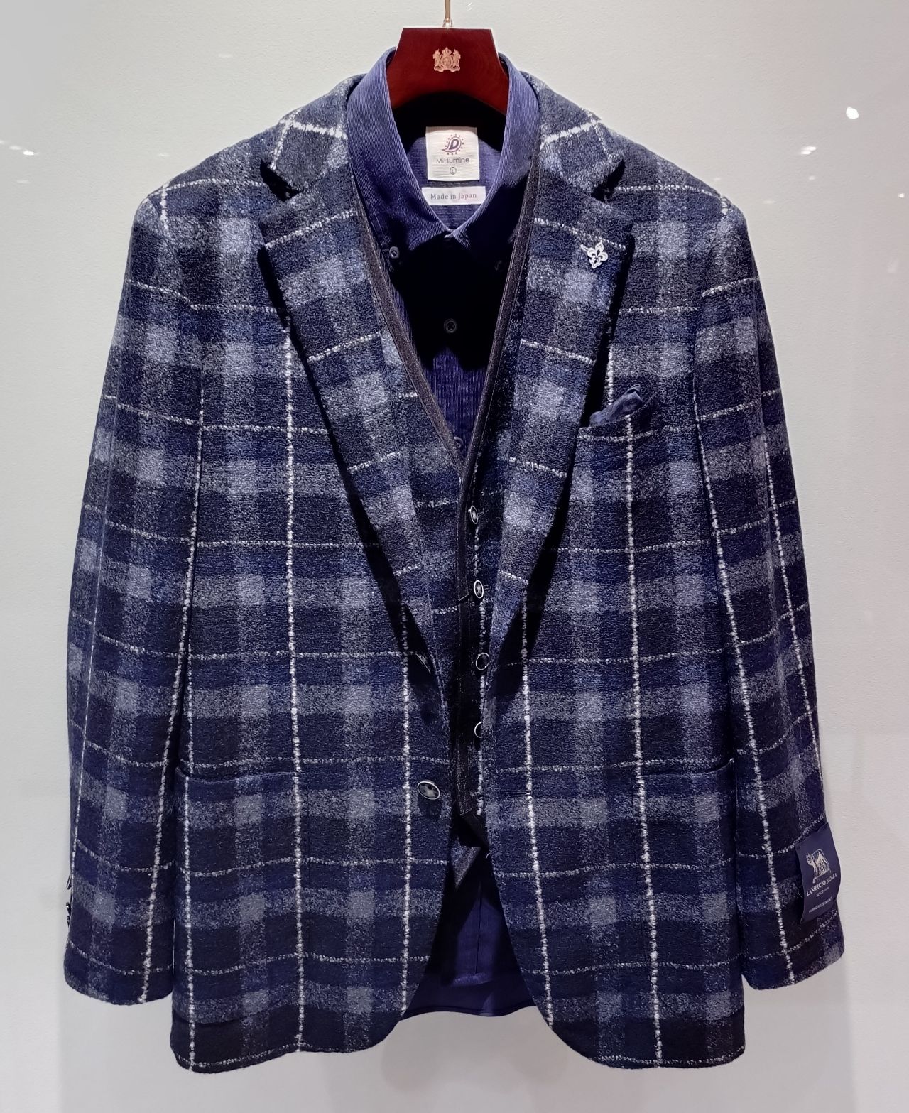 チェックジャケットとベスト｜Mitsumine｜Staff Blog｜Mitsumine (三峰