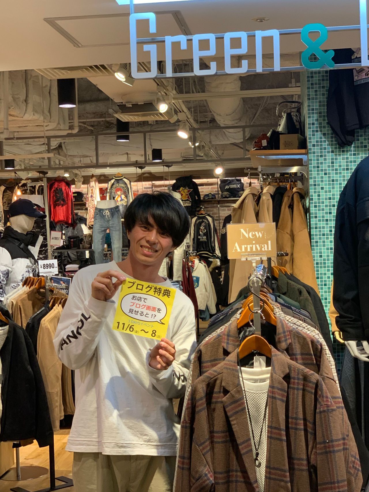 Green Leaps 天王寺mio店 Green Leaps Csmen シーズメン 公式ショップブログ