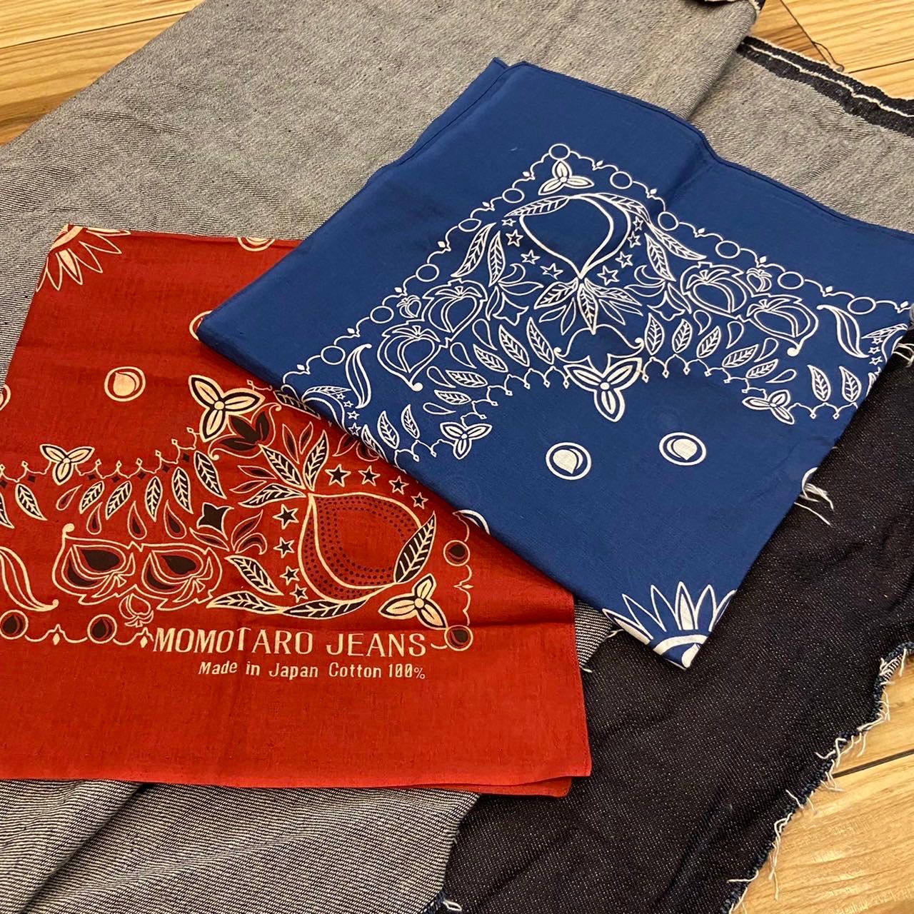 出陣！！ シャンブレー半袖シャツ｜MOMOTARO JEANS MOMOTARO