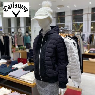 Callaway golf ダウンジャケット オレンジ【レディース】 Callaway (キャロウェイ) ゴルフウェア(トップス) レディース