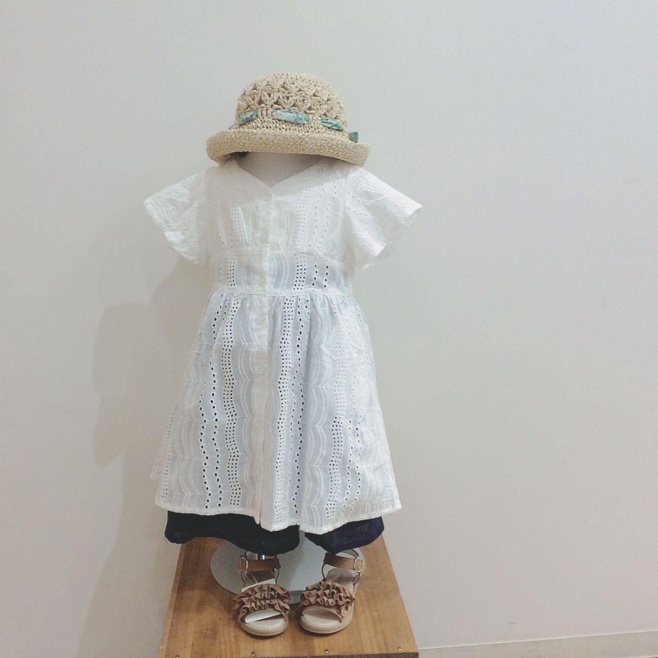 カットワーク総レース半袖ワンピース Branshesイオンモール京都桂川店 子供服のブランシェス Branshes 公式ショップブログ