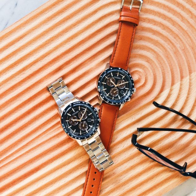 シチズン CITIZEN 腕時計 ラウンドクロノエコドライブM BL5496-96L