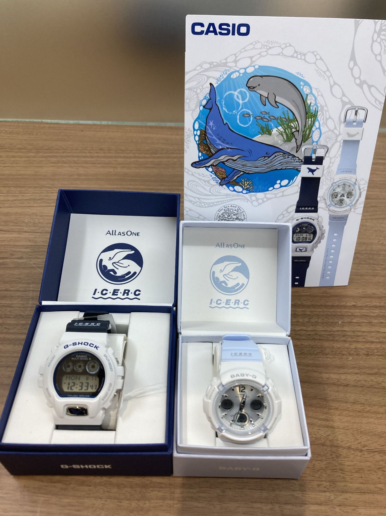 New♪ICERC×G-SHOCKコラボウォッチのご紹介⭐︎ | アクアウォーク大垣 