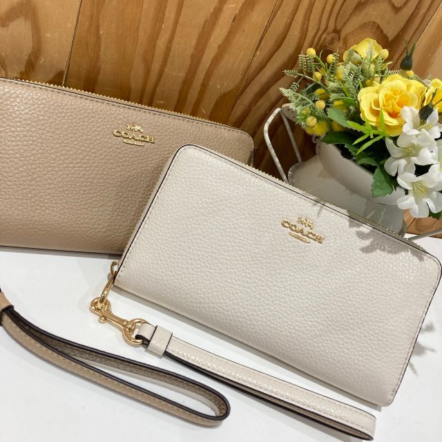 COACH C4451 長財布 男女兼用 ロング ジップ アラウンド ウォレット 長財布