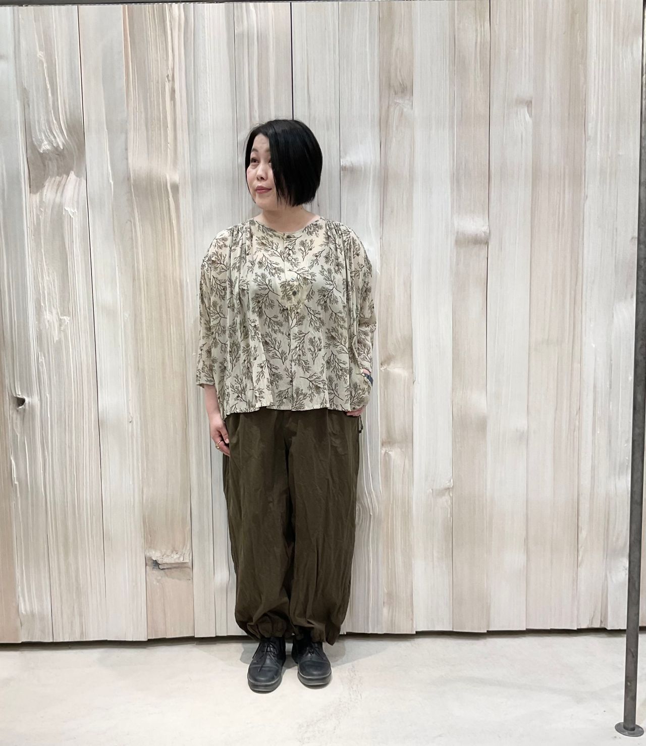 パドカレ Pas de calais ウォッシャブル 和紙ミックス プルオーバー 大丸札幌店 | pas de calais | パドカレ 公式ブログ | pas de calais BLOG