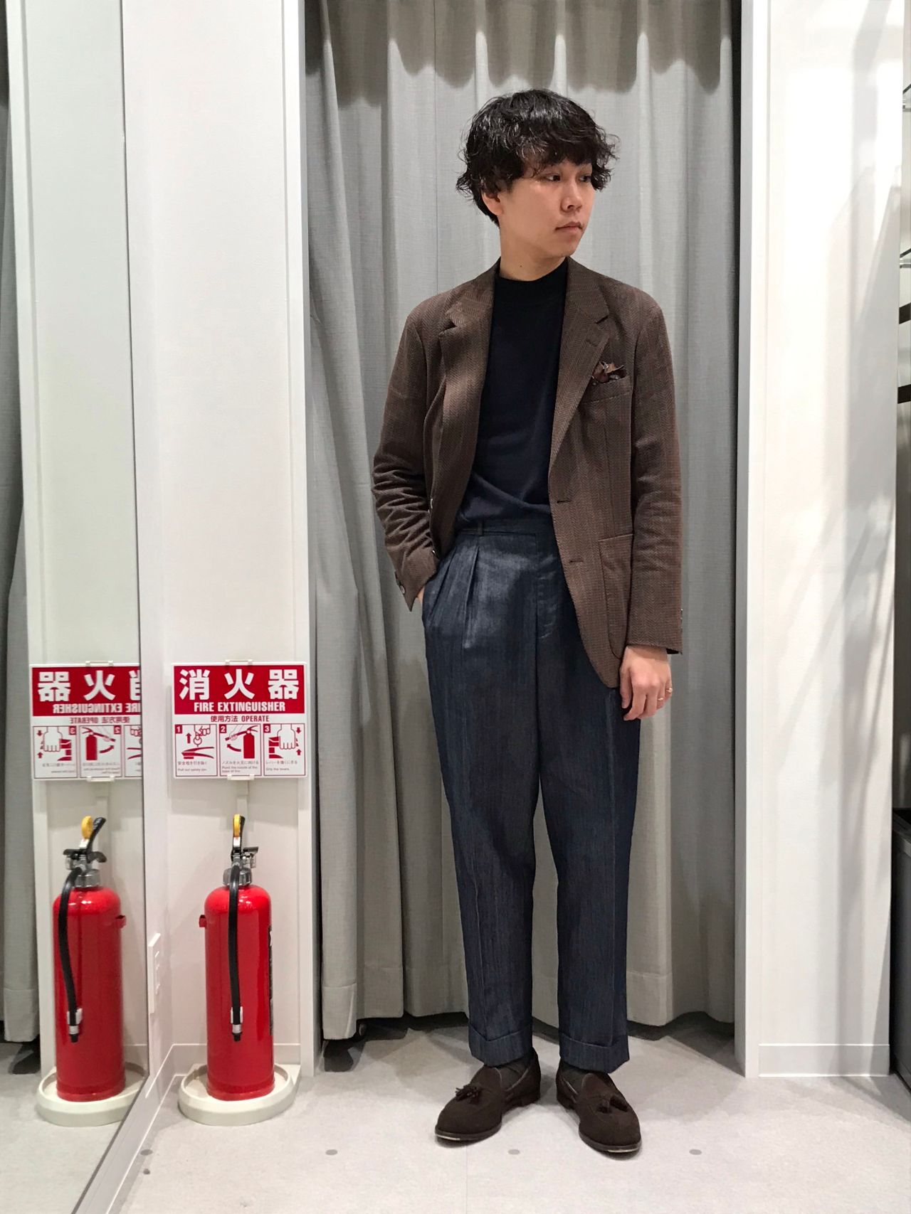 VERSACE】ヴェルサーチ ジャガードデザイン ダブルセットアップ