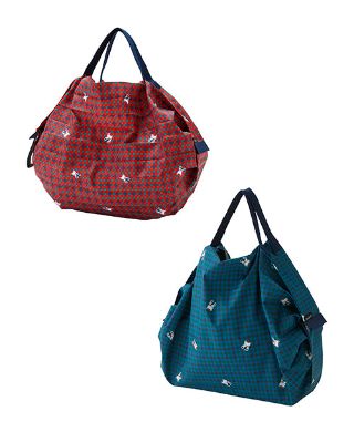 familiar エコバッグ　シュパット シュパット・エコバッグ」青系チェック柄販売中！｜ファミリア代官山店