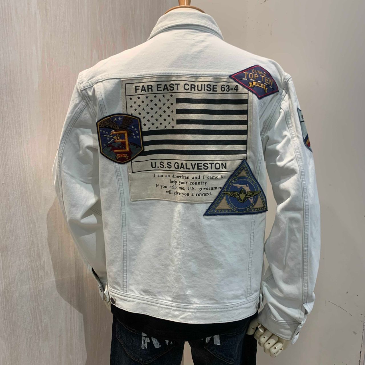 【AVIREX】TOP GUNデニムジャケット CSMEN /シーズメン 公式ショップブログ