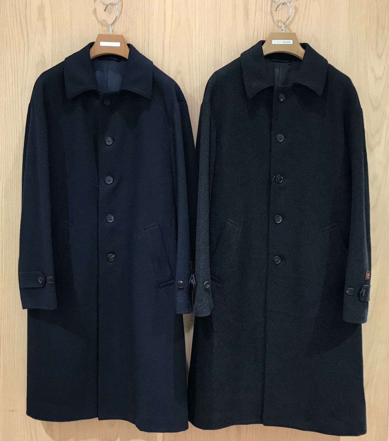 上野 outlet】メンズのウール・カシミア配合コートが30%OFF｜SUIT 
