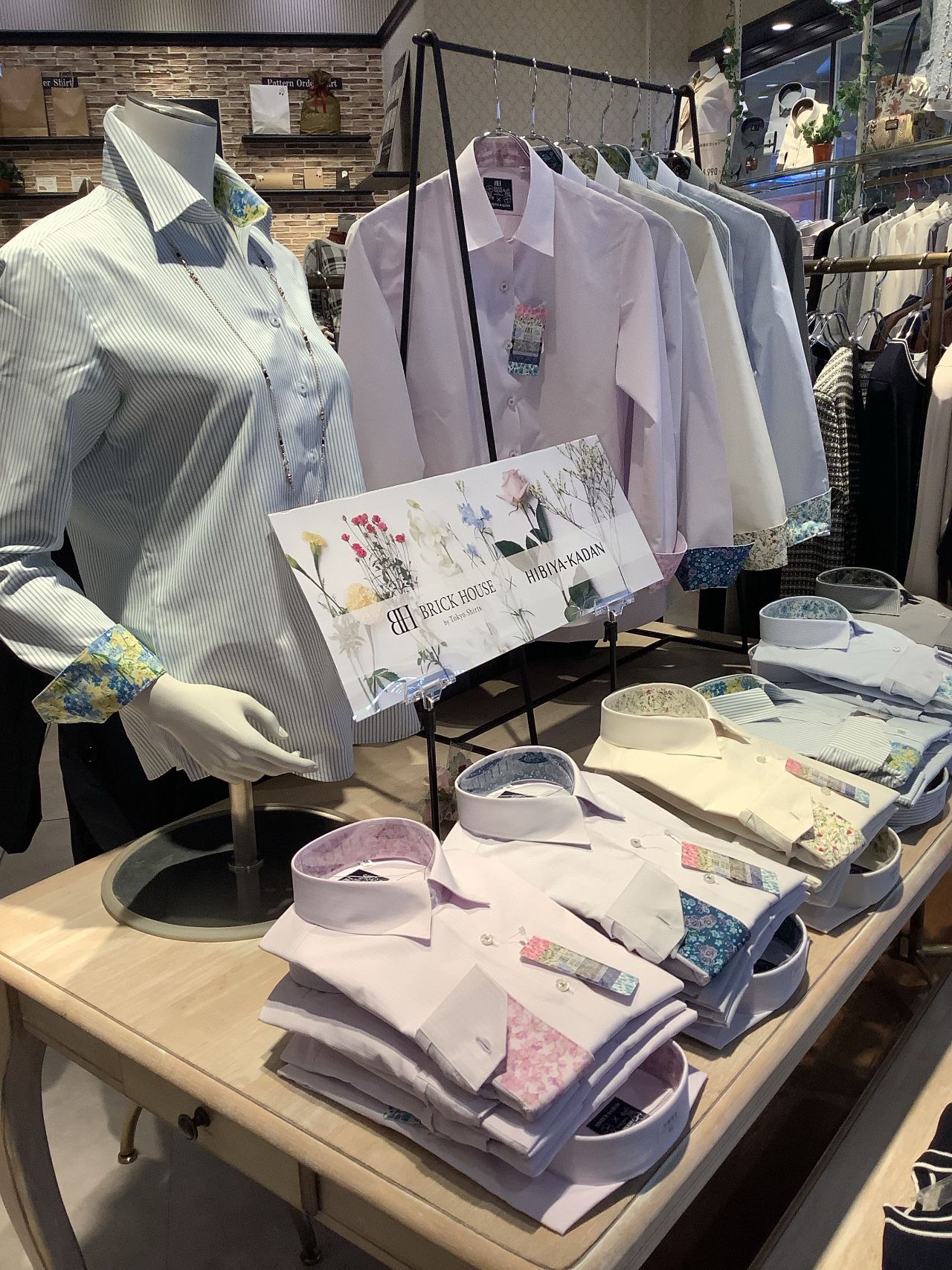 新作花柄シャツ｜東京シャツ ららぽーと富士見公式ブログ