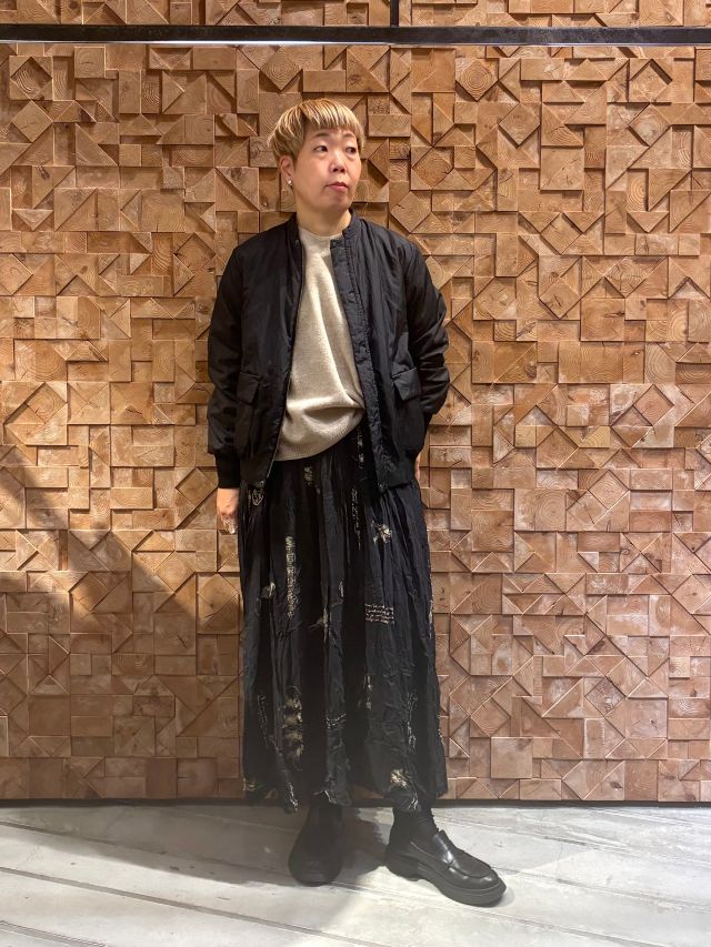 期間限定！10%OFF】ナイロンクロス東炊き キルティングブルゾン