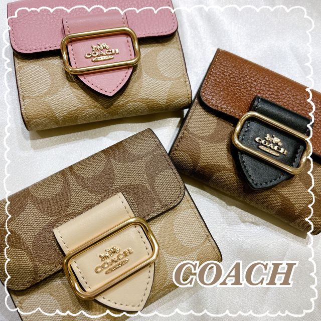 Coach コーチ シグネチャー レザー 折り畳み財布 関税送料込 Coach コーチ シグネチャー レザー 折り畳み財布 関税送料込