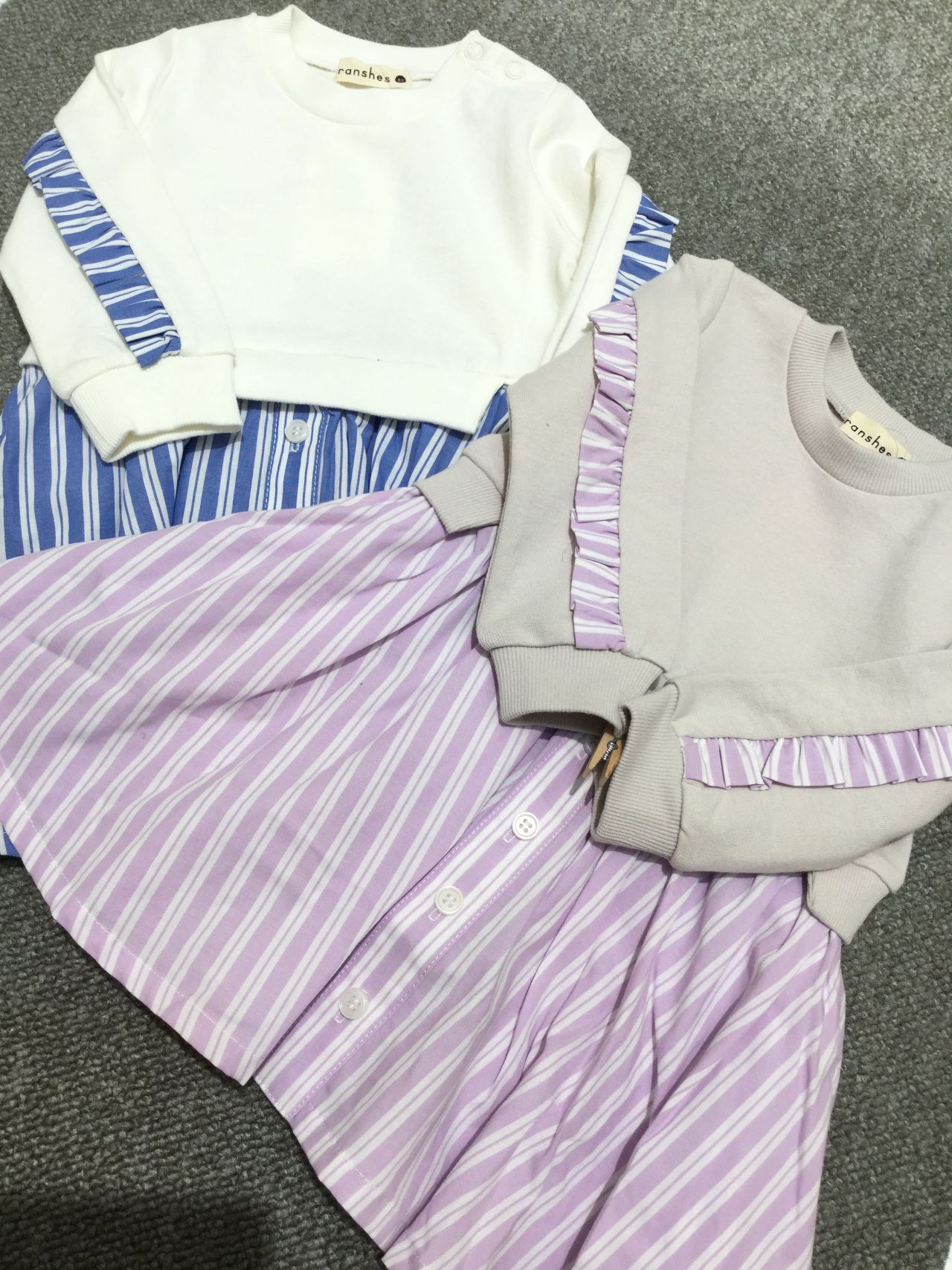 ストライプ柄 ドッキングワンピ Branshesイオンモール新居浜店 子供服のブランシェス Branshes 公式ショップブログ