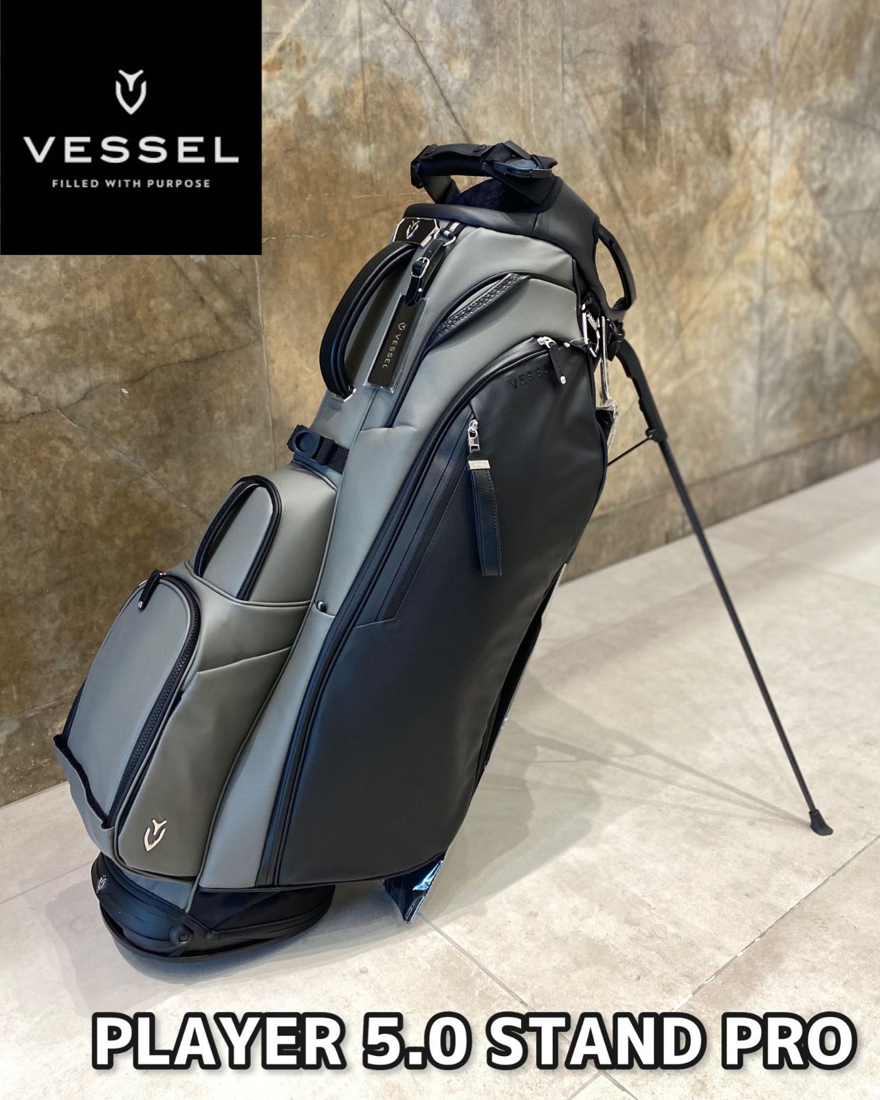 VESSEL】スタンドキャディバッグ入荷いたしました⭐️ | ゴルフ5 