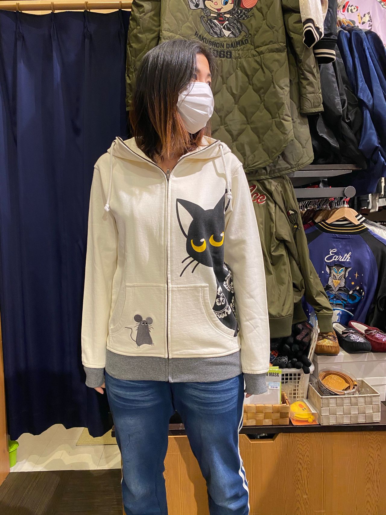 Lin 新作 猫目 猫耳付きパーカー Csmen シーズメン 公式ショップブログ