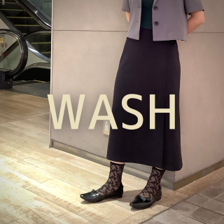 WASH オリジナルフラットシューズ　新色
