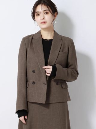 レディース♡新作ダブルブレストショートジャケットのご紹介