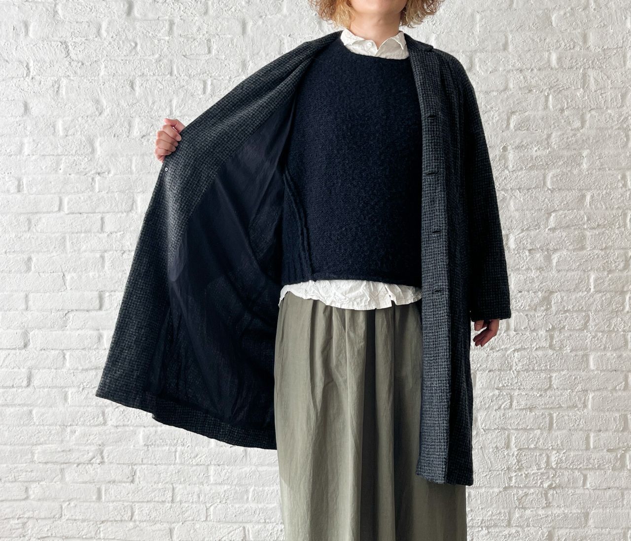 W POINT】ベビーアルパカ ローゲージ ベスト | pas de calais Online