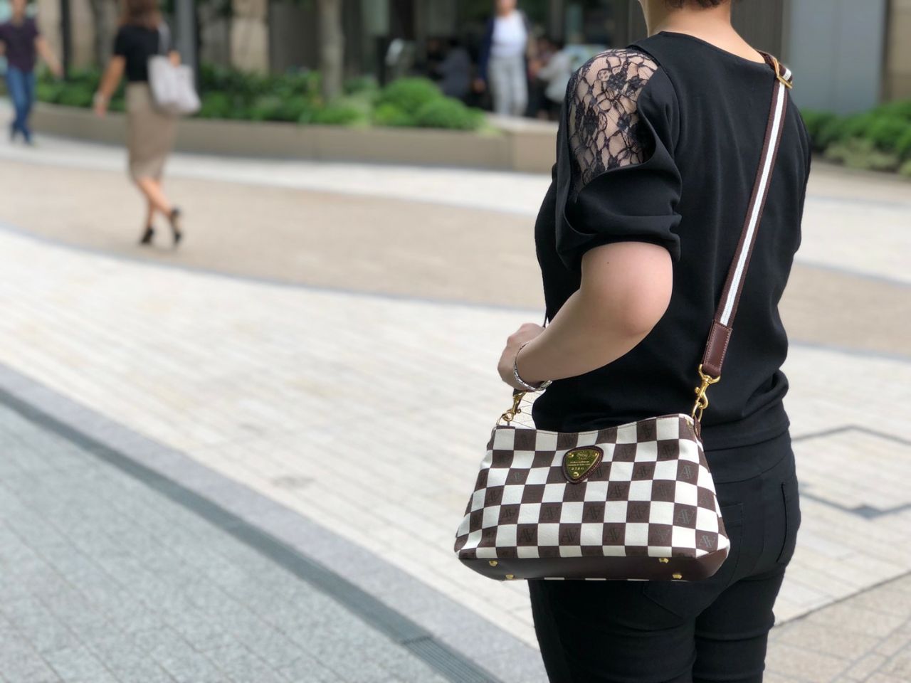 私物紹介】有能ミニバッグ☆chivy市松 | ATAO(アタオ) | ATAO 有楽町店