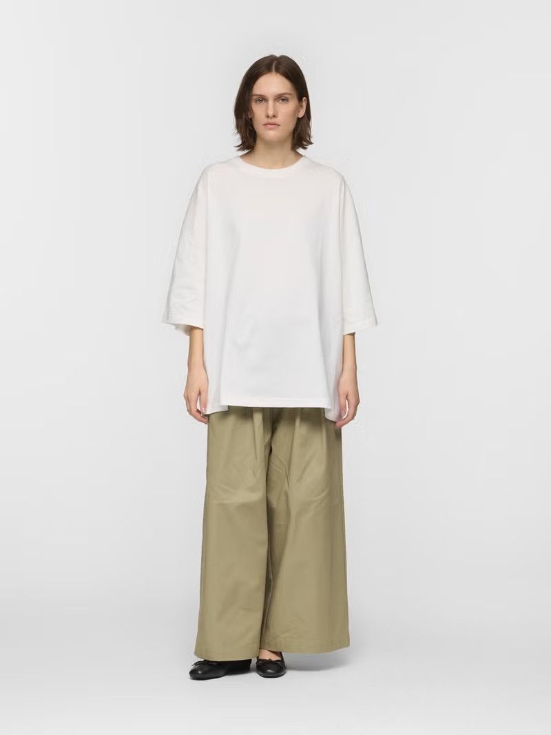 mizuiro ind クルーネックワイドチュニック｜ MARcourt ONLINE STORE