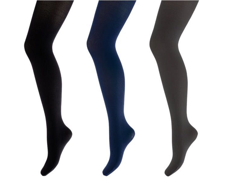 マルコ　タイツ　ブラック3L MARUKOストッキング3L〜Lサイズ黒